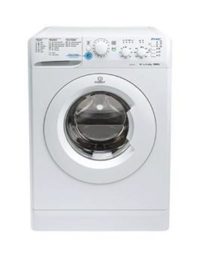 Indesit Xwsc61251W Innex 1200 Spin, 6Kg Load Washing Machine - White Indesit Xwsc61251W Innex 1200 Spin, 6Kg Load Washing Machine - White
